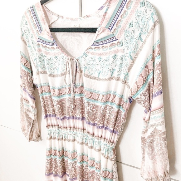 BOHEMIAN Pastel printed Dress - Picture 3 of 13